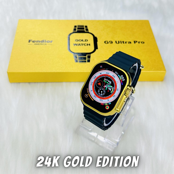 G9 Ultra Pro Fendior America 24K Gold Edition With 3 Extra Strap