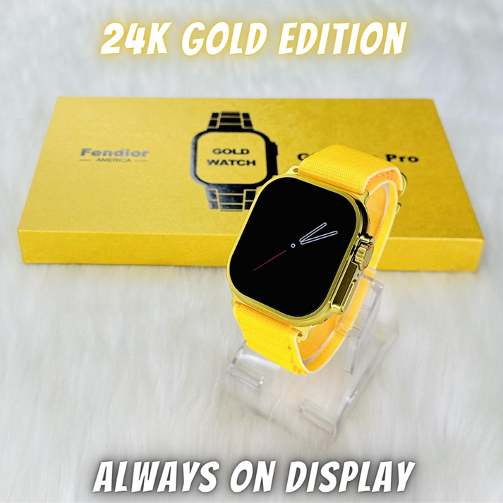 G9 Ultra Pro Fendior America 24K Gold Edition With 3 Extra Strap